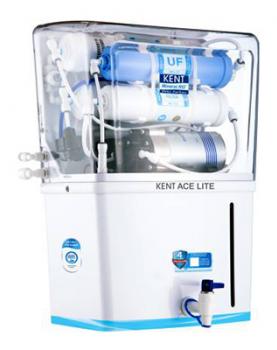 KENT Ace Lite 8 L RO + UF + TDS Water Purifier  (White)