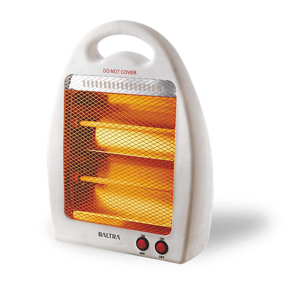 FLAME 800W Quartz Heater